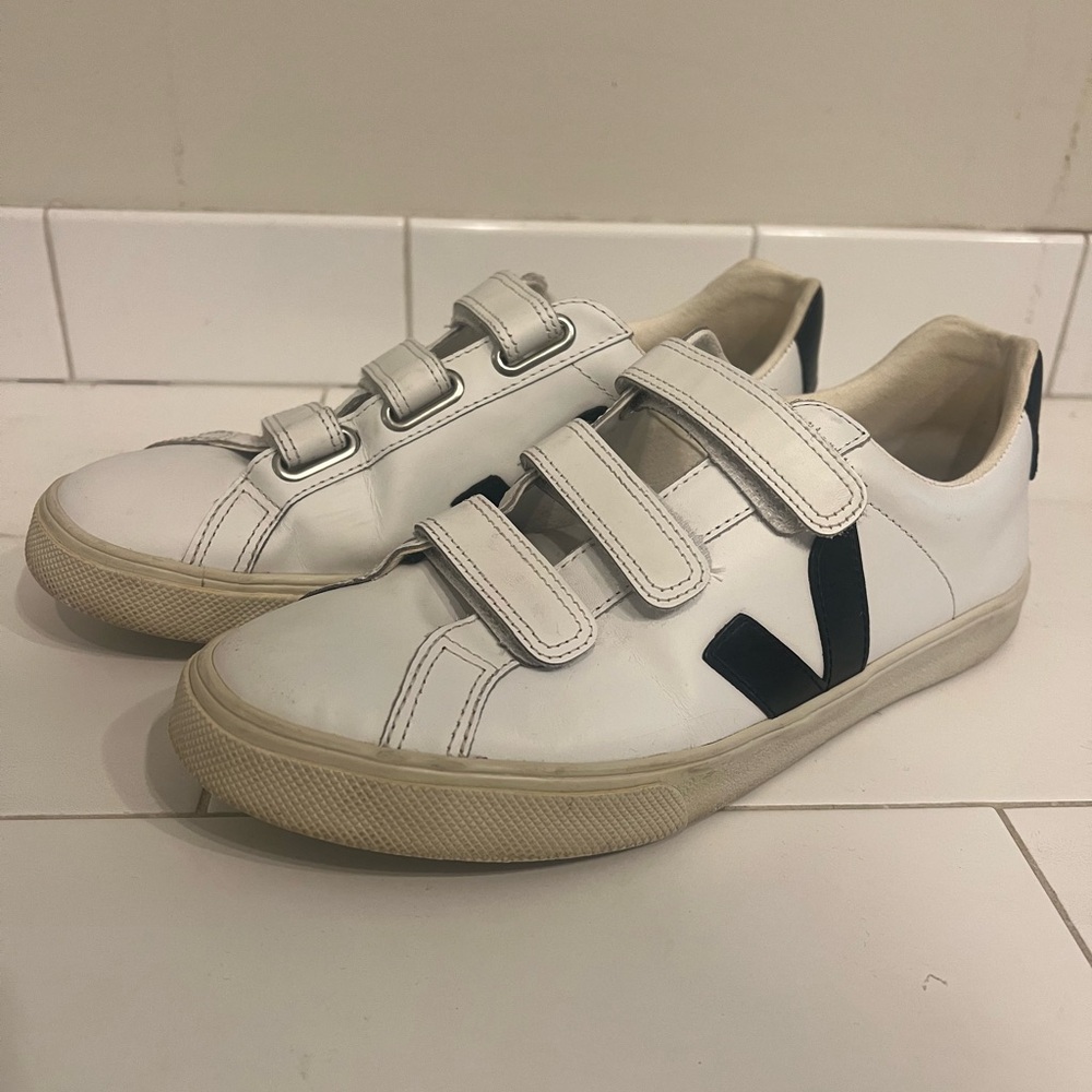 Veja White and Black Women's Sneakers